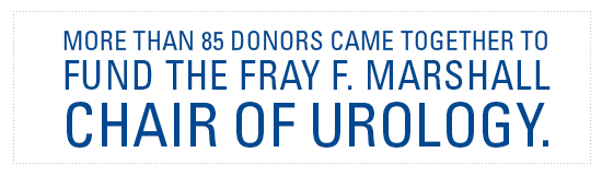 fray f marshall chair of urology