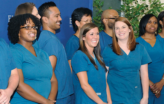 Some of Emory Healthcare Special Isolaion Unit nursing team
