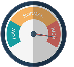 Art of blood pressure gauge