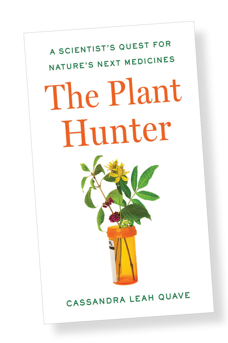 the cover of the book the plant hunter by Cassandra Quave